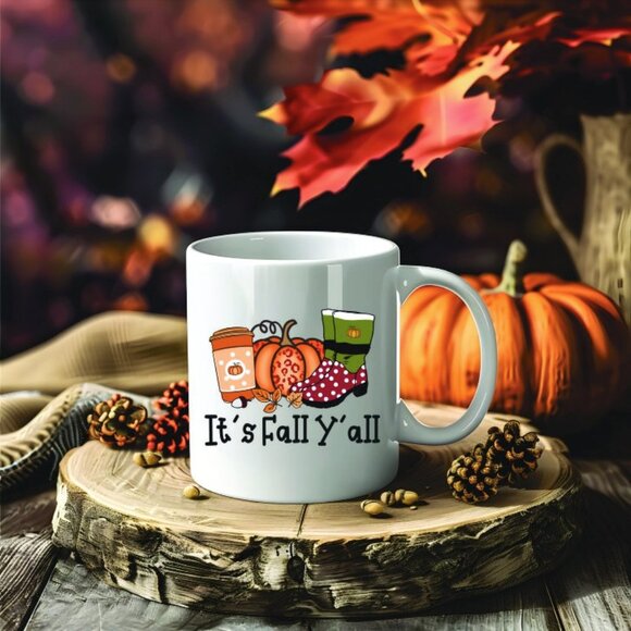 Fall and Christmas Mugs - Picture 4 of 5